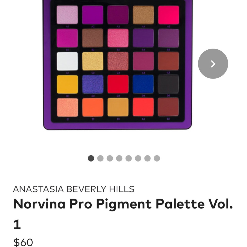 Abh norvina collection eye pallette new in box